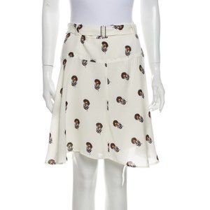 ALC Floral Belted Skirt